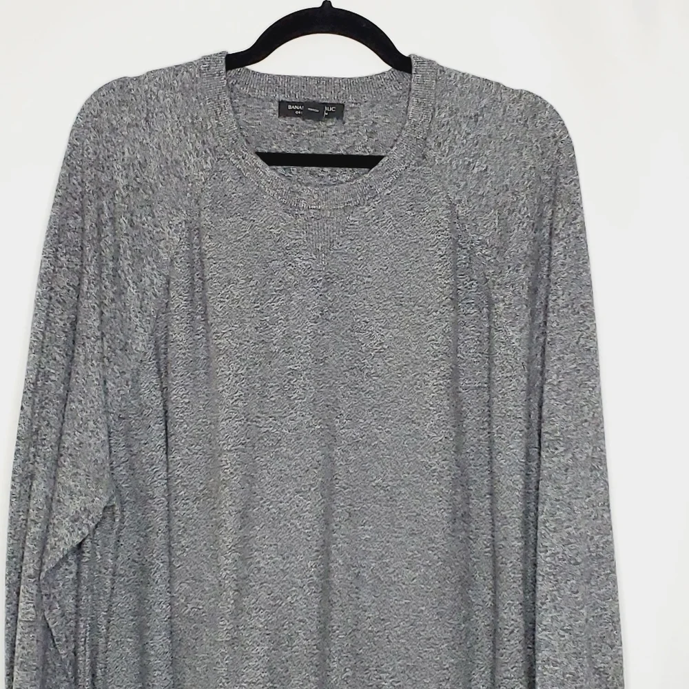 Banana Republic Men's Organic Cotton Sweater XXL Long Sleeve‎ Soft Knit Pullover